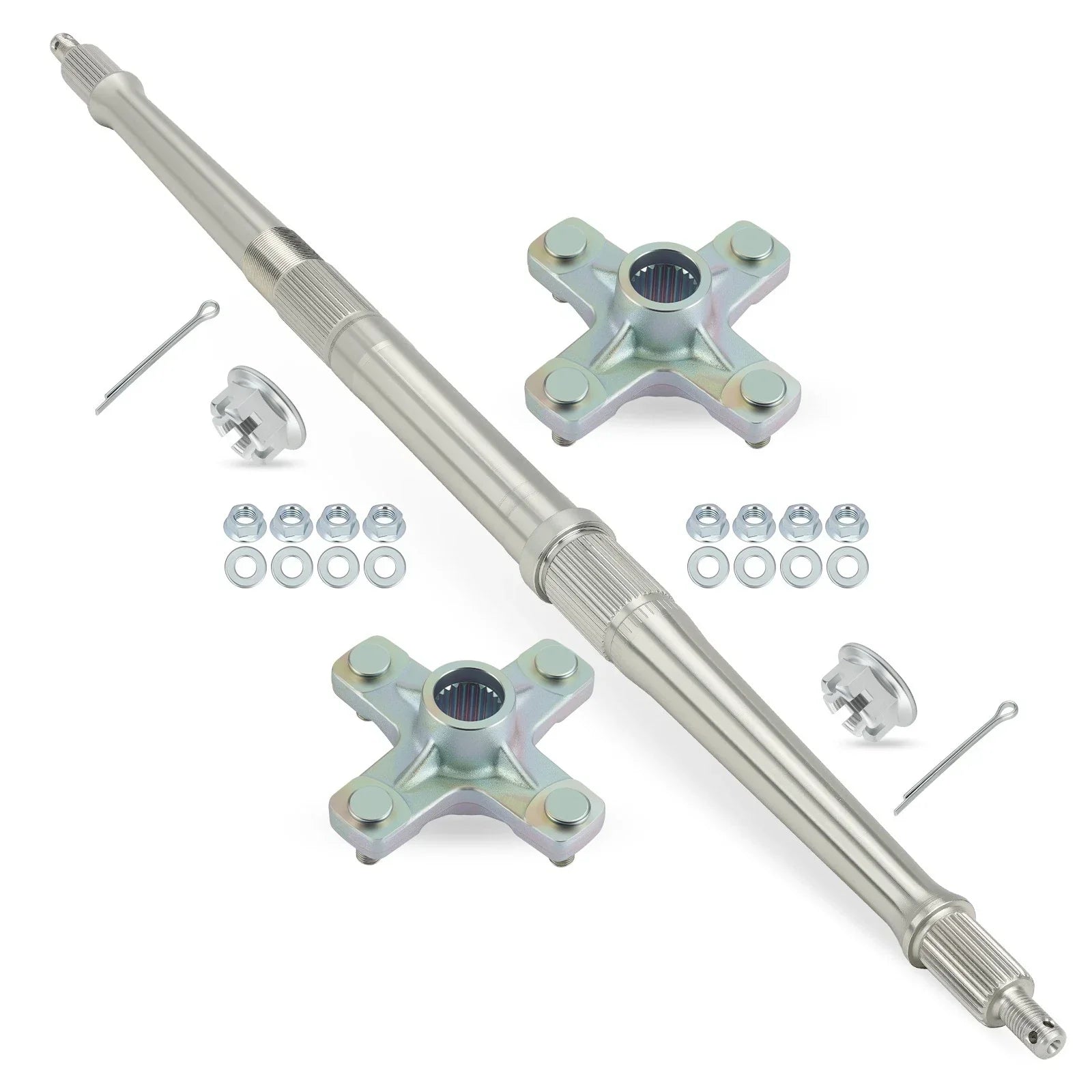Rear Axle Shaft w/ Wheel Hub Kit for Yamaha Blaster 200 (1988–2002)