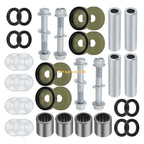 Set of 2 Front A Arm Lower Bushing Bearing Bolt Nut for Suzuki Quadsport Z400 (2003–2008)
