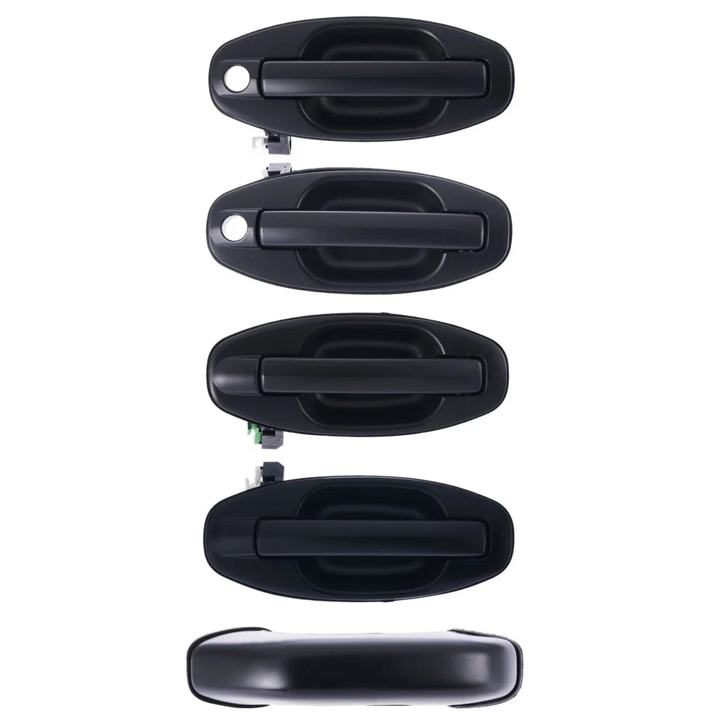 5pc Front Rear Left Right Outer Door Handle for Hyundai Santa Fe (2000–2006)