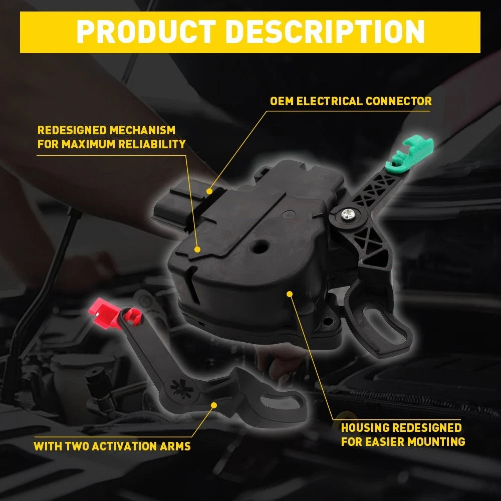Sliding Door Lock Actuator Rear for Dodge Grand Caravan 2008–2019