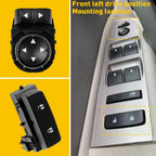 2Pcs Power Mirror & Door Lock Switch for GMC Sierra 1500 2500HD 3500HD (2007–2013)