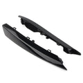 Front Side Bumper Grille Insert Cover Trim for Jaguar XF (2012–2015) Black Pair