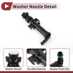 Headlight Washer Nozzle for Audi Q5 (2009–2017) No. 8R0955101A