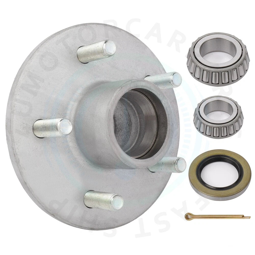 Galvanized Hub for 3500 lbs Axle (5 on 4.5")