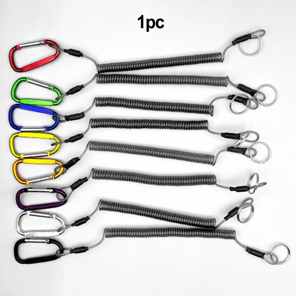 Wire Spring Rope Lure Pliers for Outdoor Fishing (PVC Plastic Shell)