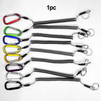 Wire Spring Rope Lure Pliers for Outdoor Fishing (PVC Plastic Shell)