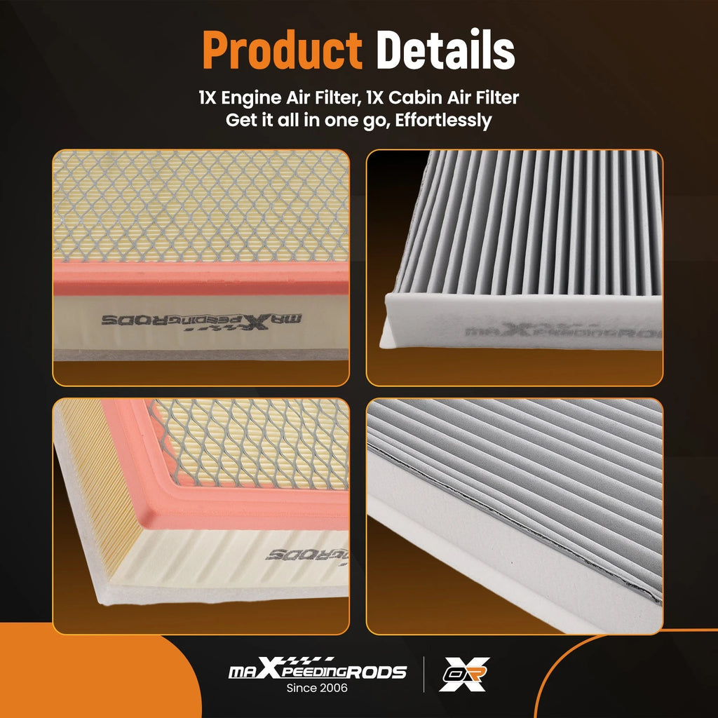 Air Filter Set for F-150 V8 2015-2025