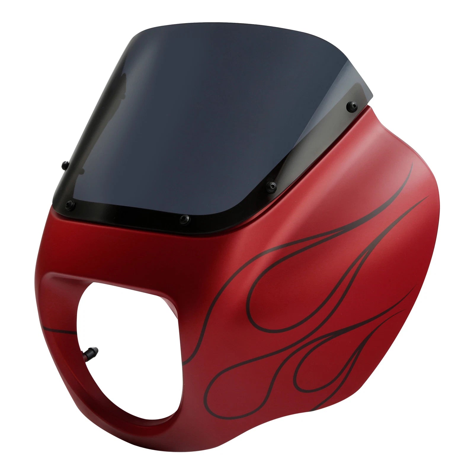 Headlight Fairing for Harley Softail Low Rider (2018–2025) 24 Wicked Red Denim