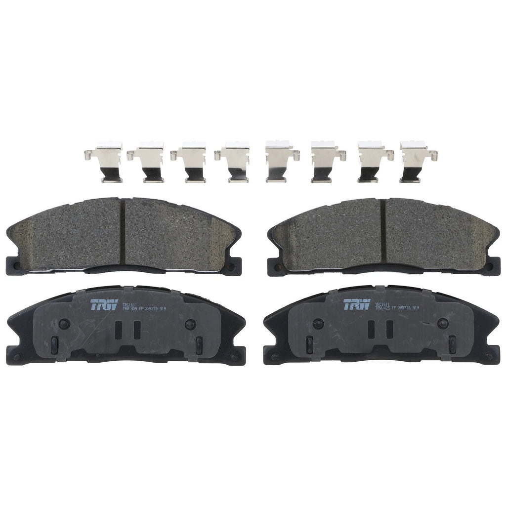 Front Brake Kit 325mm Rotors & TRW Pro Ceramic Pads for Explorer Taurus (1995–2005)