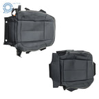 Front Passenger Bottom Back Seat Cover for Hummer H3 (2006-2010) Leather Black