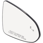 Heated Passenger Right Side Mirror Glass for Hyundai Sonata