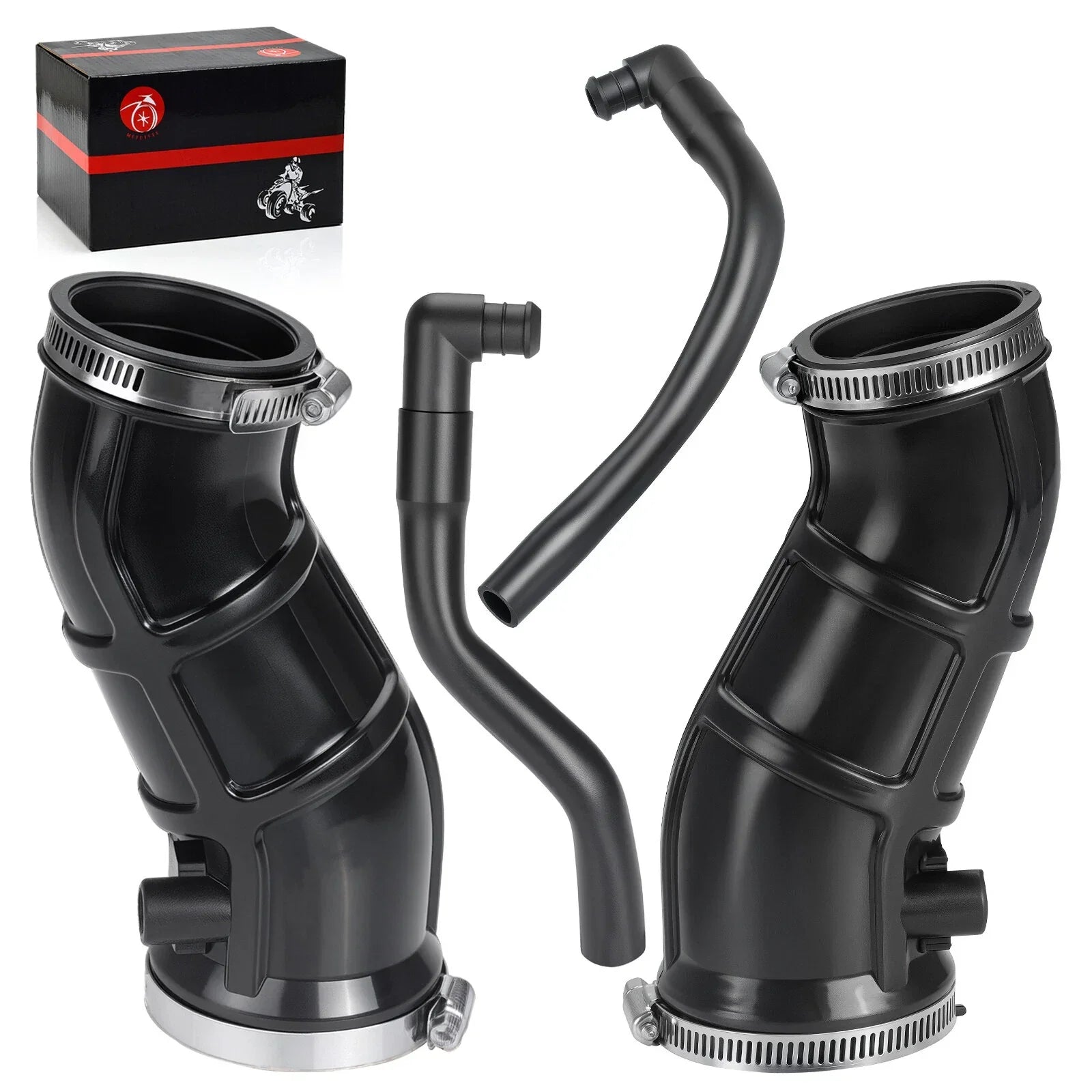 Airbox Manifold Snorkel Intake Tube L+R for Yamaha Raptor 660R (2001–2005)