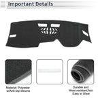 Dashboard Cover Mat for Volkswagen Golf 8 (2021–2024) Sun Protector Gray