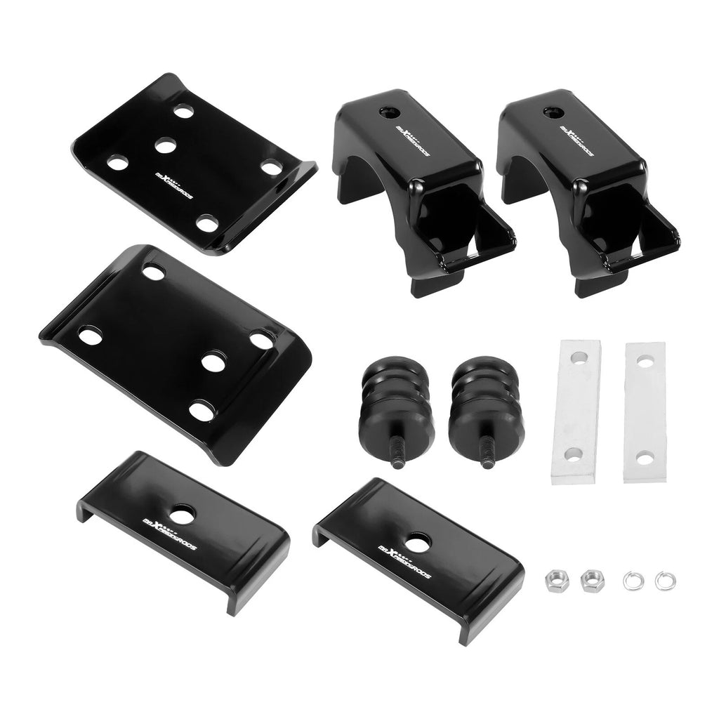 7" Rear Axle Drop Lowering Flip Kit for Chevy Silverado GMC Sierra 1500 (2007–2018)