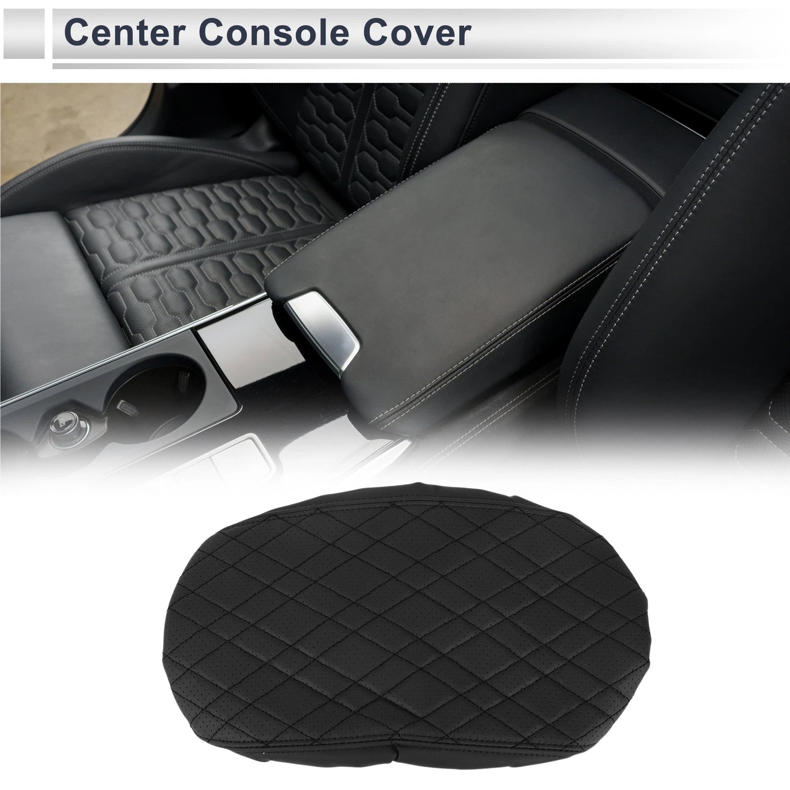 Center Console Cover for BMW X3 (2018–2024) Black 1 Pc