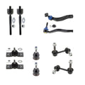 Set of 2 Tie Rod Ends & Sway Bar Links for Lexus GS350 IS250 (2013–2015)