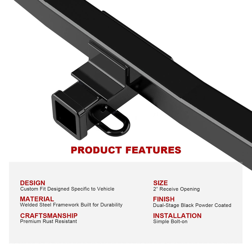 Trailer Hitch Receiver for Kia Sportage Hyundai Tucson (2011–2015)