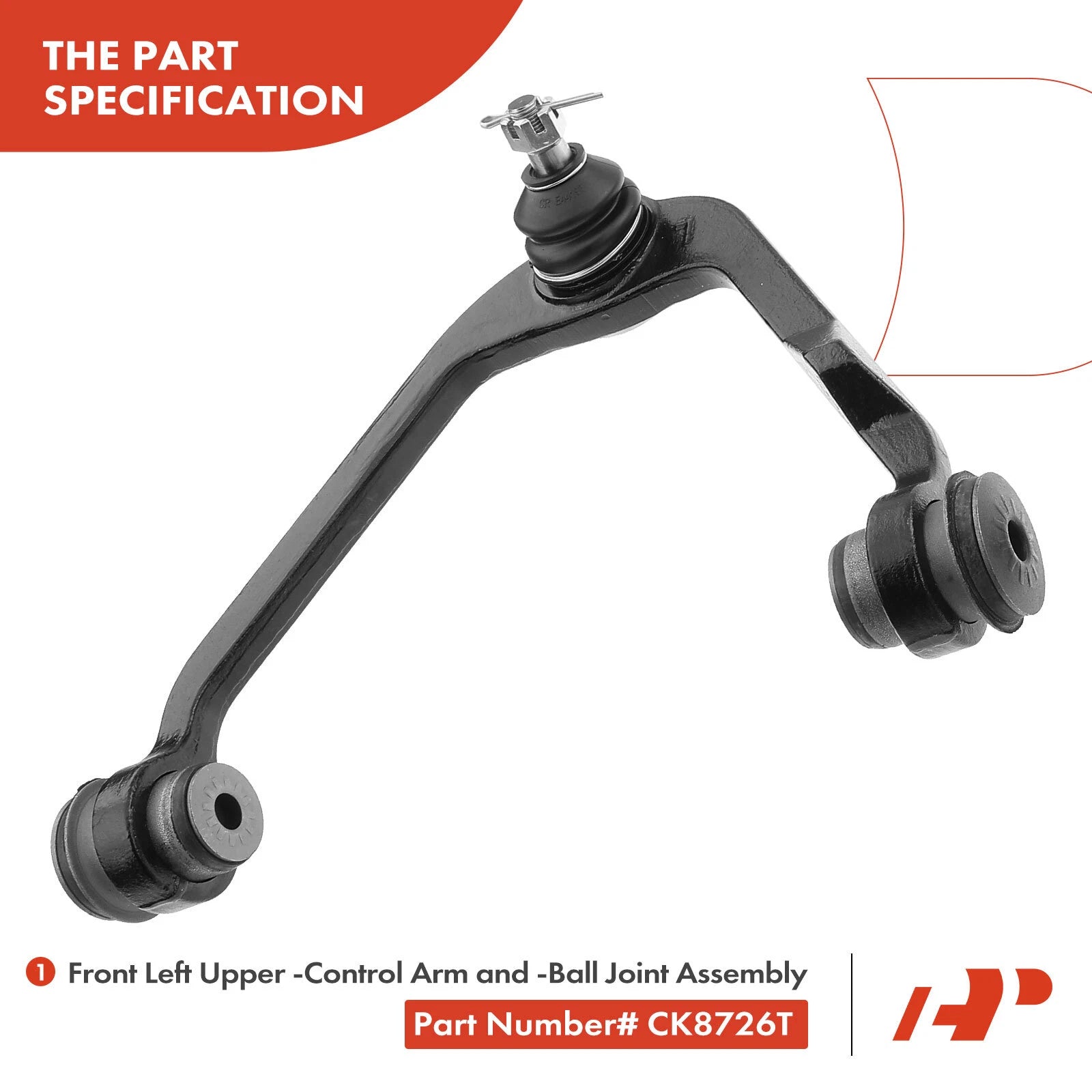 5X Front Upper Control Arm & Ball Joint for Ford F-150 (1997-2003)