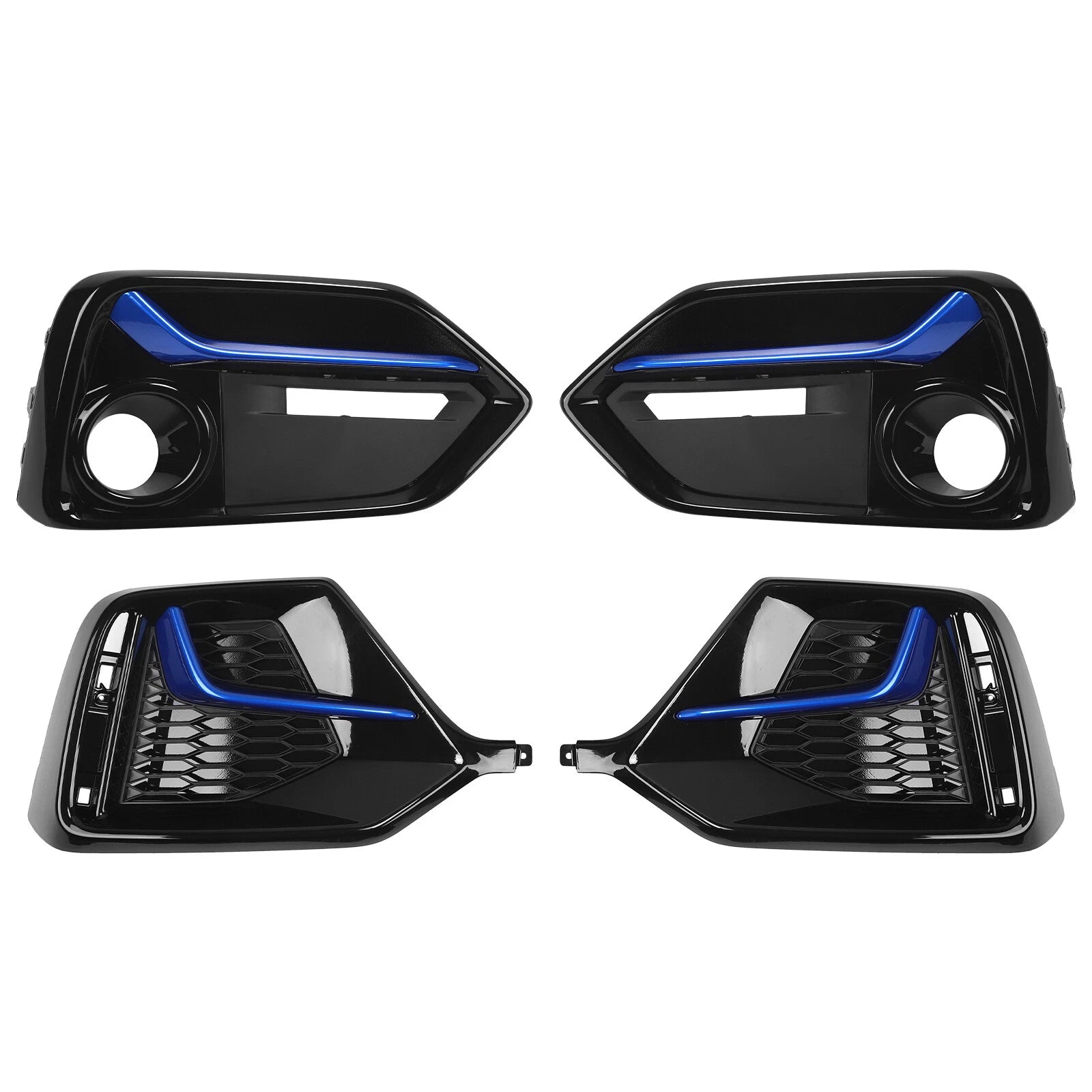 Fog Light Garnish Covers for Honda Civic Hatchback (2017–2021)