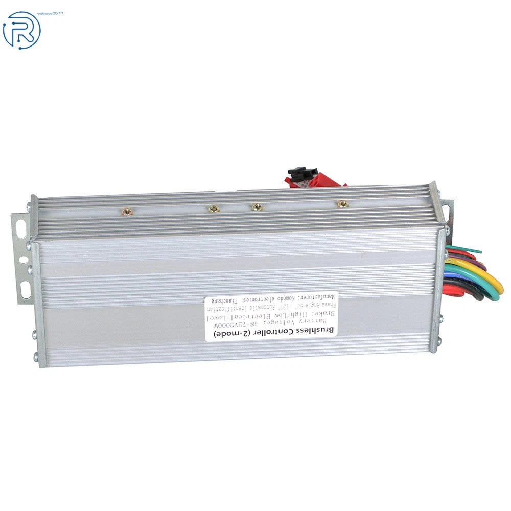 Brushless DC Motor Speed Controller for Electric Bicycle Scooter (48V/72V)