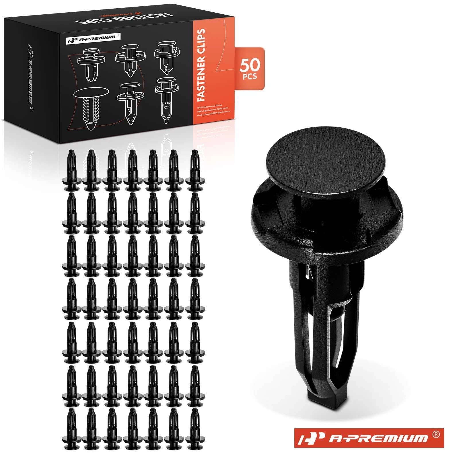 Set of 50 Rear Bumper Cover Clips for Ford Toyota Honda Jeep