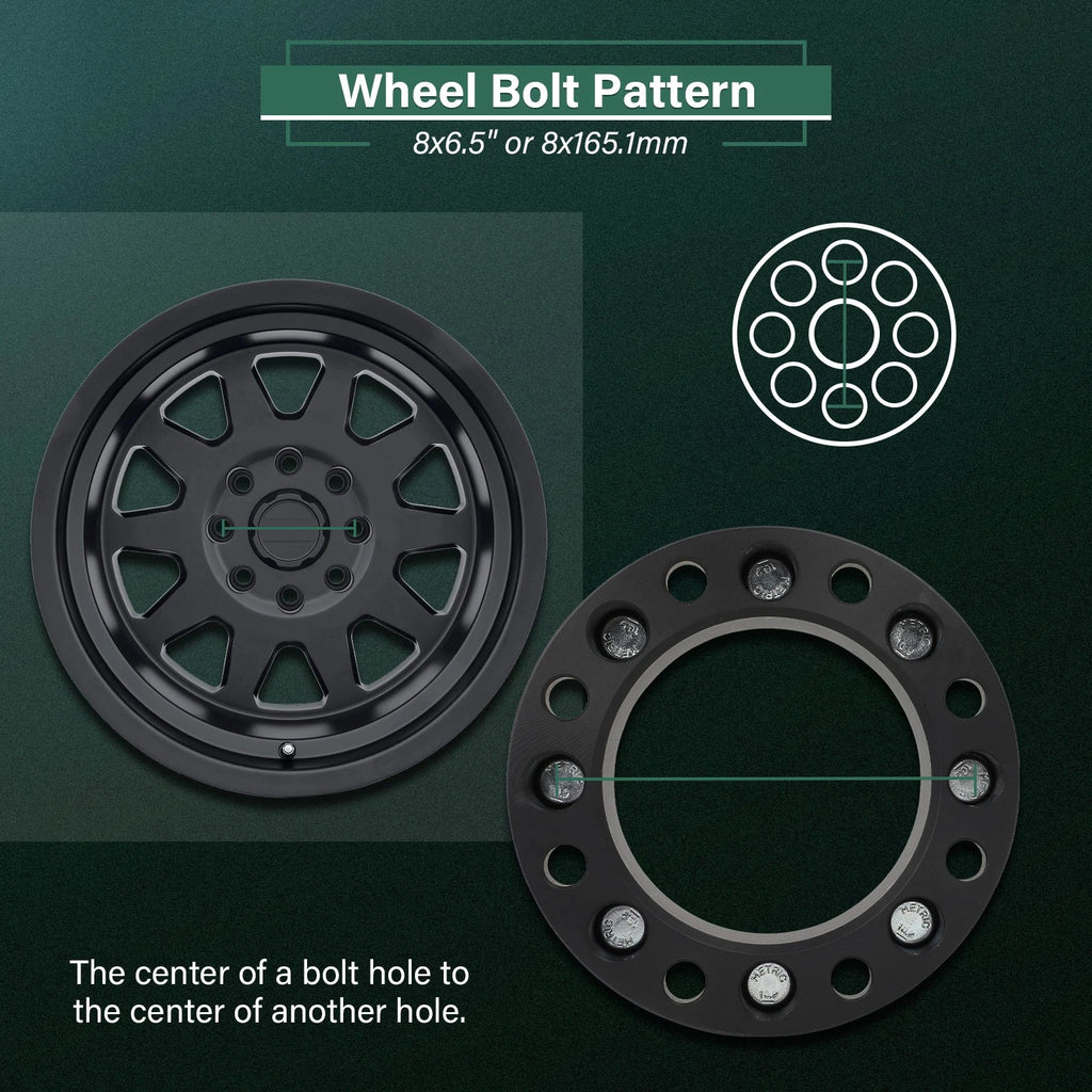 4X 1.5" Wheel Adapters 8x170 to 8x165.1/8x6.5 for Ford F-250 Super Duty