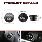 Engine Start and Cigarette Lighter Eject Button Trim for Mercedes B C (2000-2024)