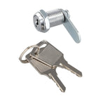 Mailbox Lock Cam Lock Kit for Lockers, Drawers, Tool Cabinets (Stainless Steel)