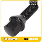 Set of 20 Black Wheel Lug Bolts for Chrysler 200, Dodge Dart, Jeep