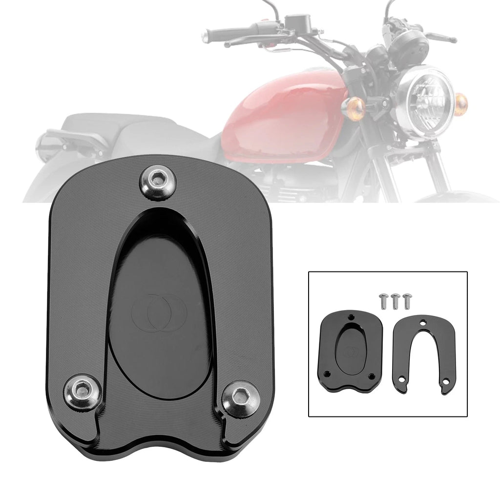 Kickstand Enlarged Plate Pad for Meteor 350 (2021–2023)
