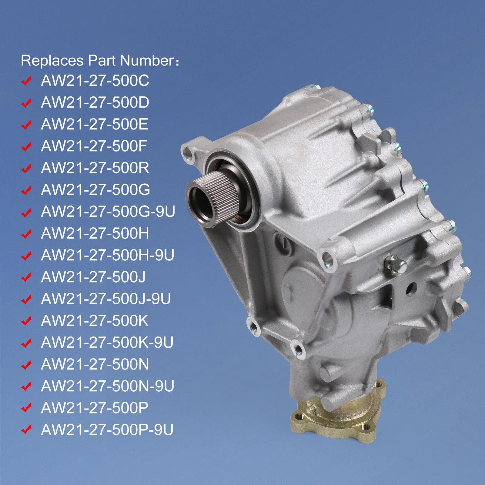 Transfer Case Assembly for Mazda CX-9 (2007-2015)