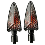 2X Smoke Lens Turn Signal Light for Triumph Tiger 1050 (2006–2017) Amber