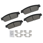 Rear Ceramic Brake Pads Kit for Cadillac Escalade Chevrolet Tahoe (2007–2014)