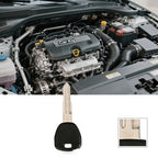 Car Key Shell for Honda Odyssey, Civic (Flat Milling, Ignition Chip)