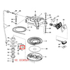 Spring Plate to Pawl for BRP Johnson Evinrude 20-30 HP (1985–2005) 330527 765592