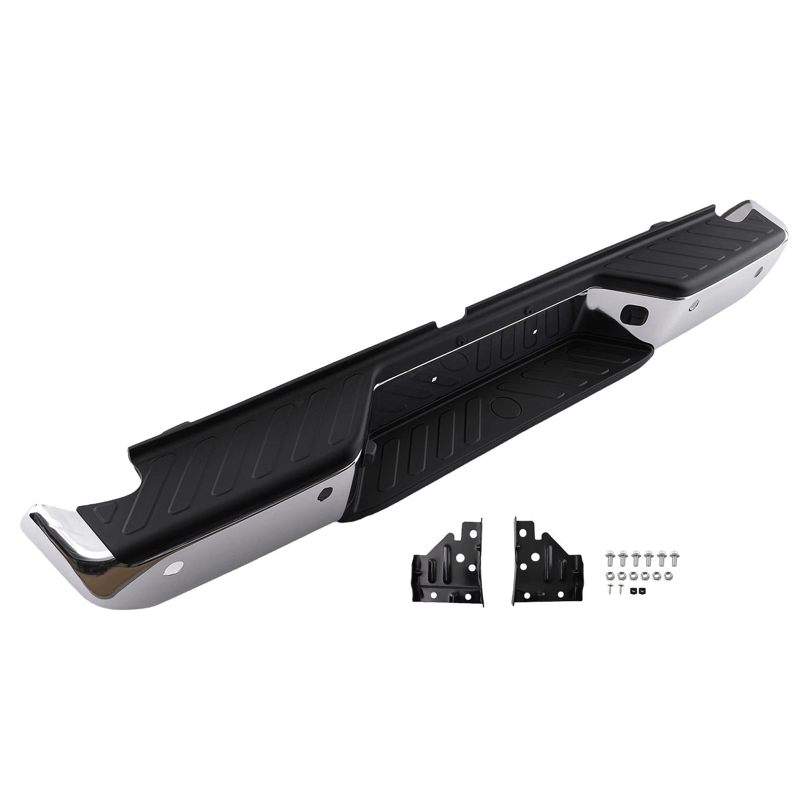 Chrome Steel Rear Bumper Assembly for Nissan Frontier (2005–2021) 850109BF0B
