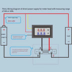 Dual LED Digital Voltmeter Ammeter for Universal Applications (48 x 29 x 21 mm)