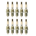 Set of 10 NGK Laser Platinum Spark Plugs (Gap 0.036) for