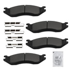 Set of 4 Front Brake Pads for Dodge Ram 1500 (2002–2005) D966 P-966
