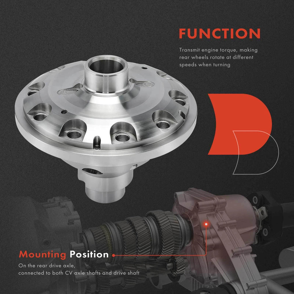 Limited-Slip Lock Rear Differential for Ford 8in. (Year Range)