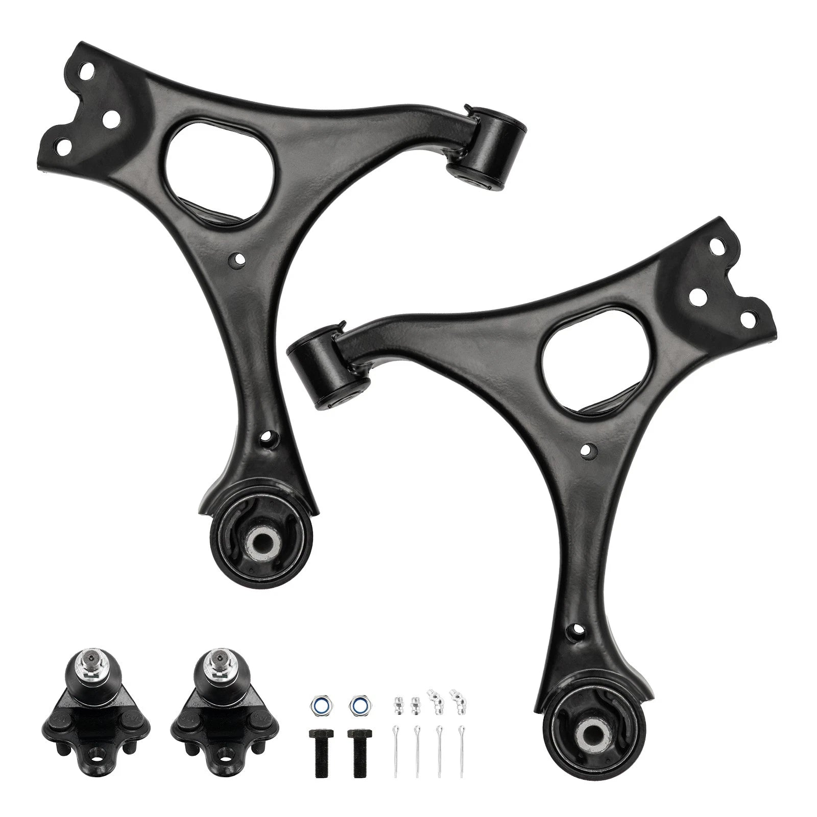 Front Lower Control Arms and Ball Joints Set for 2006–2011 Honda Civic (4Pc)