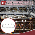 Engine Timing Cover Gasket Set for Chevrolet 4.8L 5.3L 6.0L 6.2L (2000–2023)