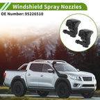 Windshield Washer Nozzle Set with Hose Connector for Chevrolet (No. 95226510)