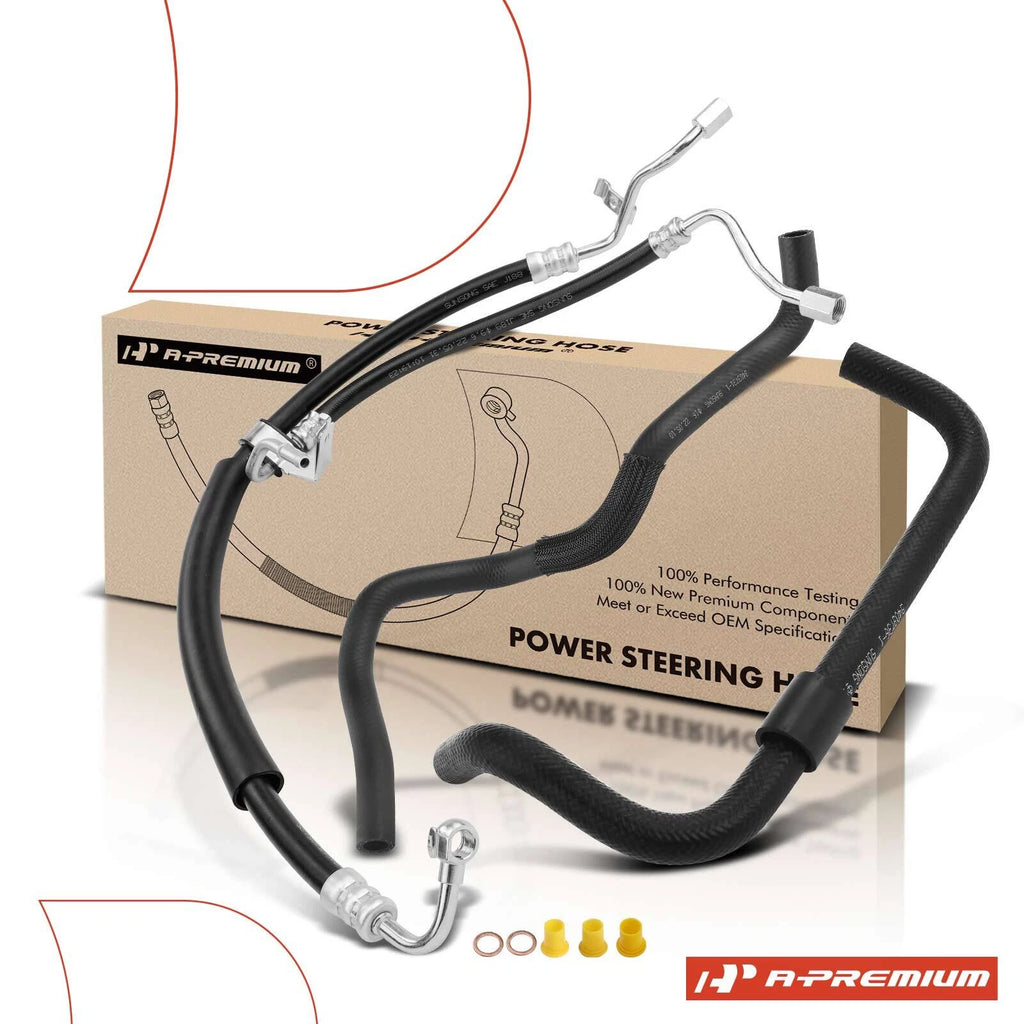3X Power Steering Pressure Return Reservoir Hose for Subaru Outback (2000–2004)