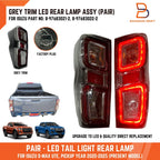 LED Grey Trim Tail Lamp Light Assy for Isuzu D-Max Ute (2020-2025)