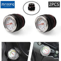2X Oil Temperature Gauge Filler Cap for Motorcycle