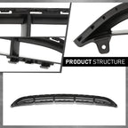 Front Bumper Cover Lower Grille Insert for Audi Q7 S-Line (2010–2015)