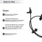 ABS Wheel Speed Sensor for Honda Civic Rear Left (2016-2021)
