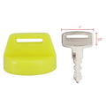 Yellow Ignition Key Cover with Nut for Polaris RZR XP 1000 900 800 Ranger Sportsman (2014–2023)