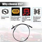 Front Left Right ABS Wheel Speed Sensor for BMW 528i Base 3.0L